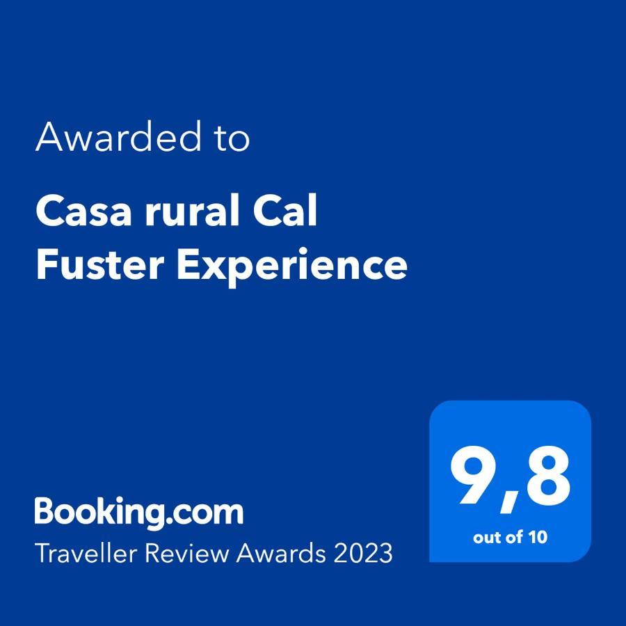 Casa Rural Cal Fuster Experience Terrades Exterior foto